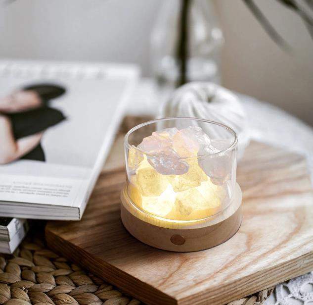 AuraGem – Kristallinspirerad eterisk oljediffusor MILA Sverige
