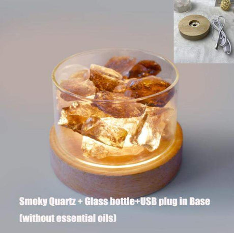 AuraGem – Kristallinspirerad eterisk oljediffusor MILA Sverige