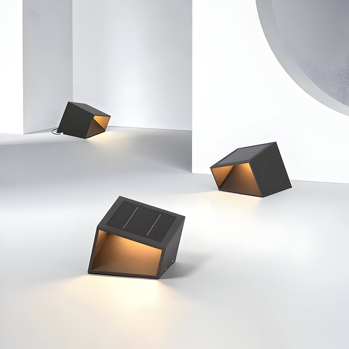 EverRay Light - Kub Solarbelysning för trädgården Carvallo