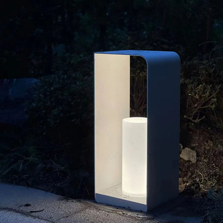 Utomhus Golvlampa Metall Solenergi LED Ljus Carvallo