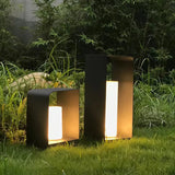 Utomhus Golvlampa Metall Solenergi LED Ljus Carvallo