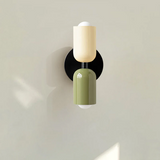 Vägglampa Modern Dubbel Glas Sconce Armatur Carvallo