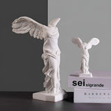 Angel Wing - Elegant Grekisk Segergudinna Karaktärsstaty Carvallo