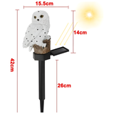 OwlGlow Lampa - Solcellsdriven Uggla LED Lampa Trädgårdsdekoration Ljus Carvallo