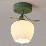 Vintage fransk stil mini blomster taklampa Carvallo