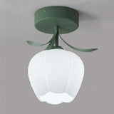Vintage fransk stil mini blomster taklampa Carvallo