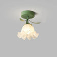 Vintage fransk stil mini blomster taklampa Carvallo