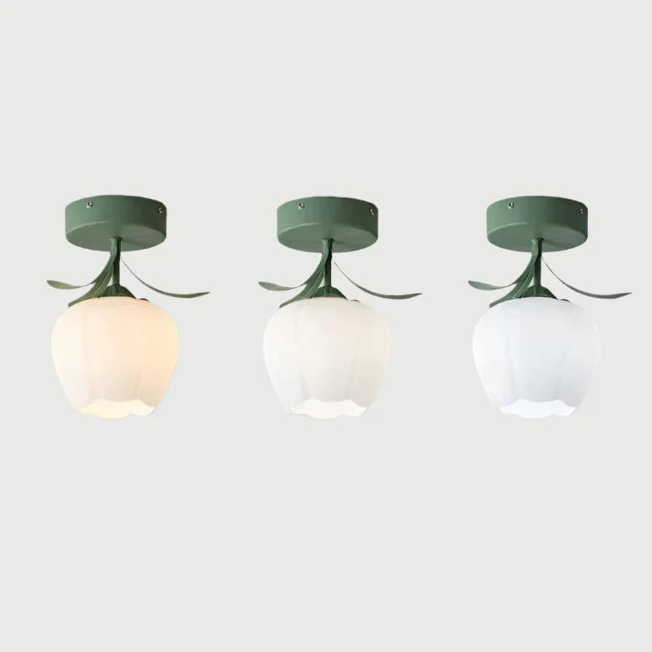 Vintage fransk stil mini blomster taklampa Carvallo