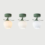 Vintage fransk stil mini blomster taklampa Carvallo