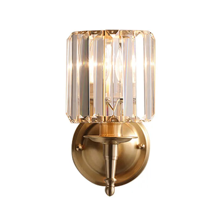 Klassisk Vintage Kristall Vägglampa – Oupulent Dekorativ Sconce Carvallo
