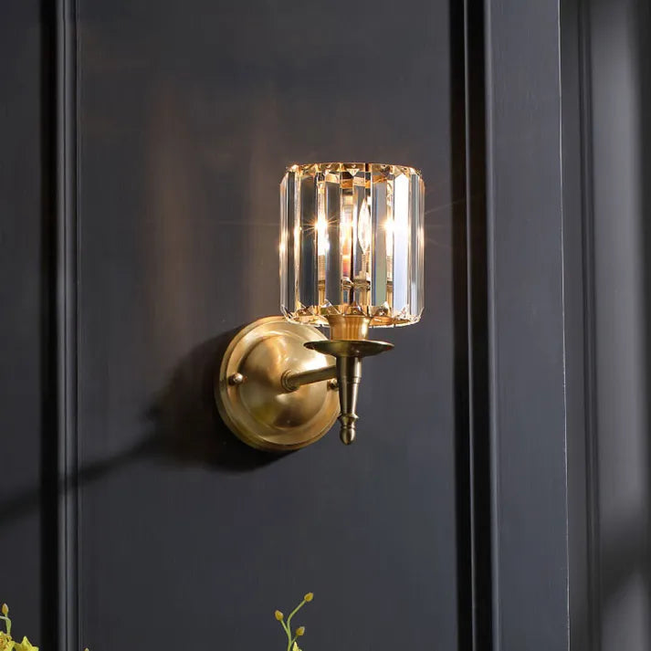 LumiCrystal – Lyxig Kristall Vägglampa Carvallo