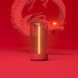 Modern magnetisk transparent akryl mini bordslampa Carvallo