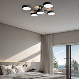 Taklampa Modern LED Flush Mount Kristallkrona Carvallo