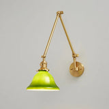 VintageGreen – Justerbar Klassisk Vägglampa för Stilren Belysning Carvallo