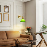 VintageGreen – Justerbar Klassisk Vägglampa för Stilren Belysning Carvallo