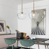 Glaspendellampa med industriell vintage stil Carvallo