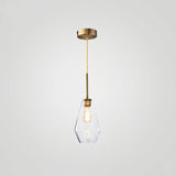 Glaspendellampa med industriell vintage stil Carvallo