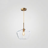 Glaspendellampa med industriell vintage stil Carvallo