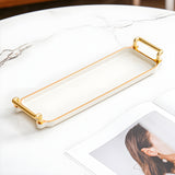 Elegant lyxförvaringsbricka för att organisera hemmet nödvändigheter Carvallo