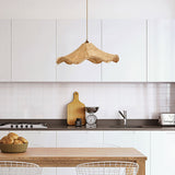 Boho Wicker Rattan Lampa i Lantstil Carvallo