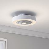 Kompakt 55 cm Takfläkt med 3 LED-ljusslägen och fjärrkontroll Carvallo