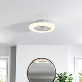 Kompakt 55 cm Takfläkt med 3 LED-ljusslägen och fjärrkontroll Carvallo