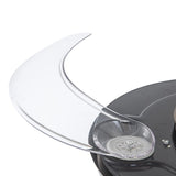 Elegant 42-tums takfläkt med kristallkrona och dimbar LED-lampa Carvallo