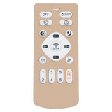 Kreativ 78cm Akryl Takfläkt med Inbyggd LED-Belysning Carvallo