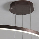 Pendellampa Ring | Modern Dimmbar Takarmatur Svart Carvallo