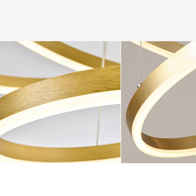 Pendellampa Ring | Modern Dimmbar Takarmatur Svart Carvallo