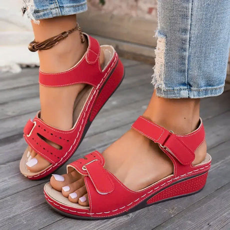 Norelle™ Ortopediska sandaler-Hemnix-Röda-35-Hemnix
