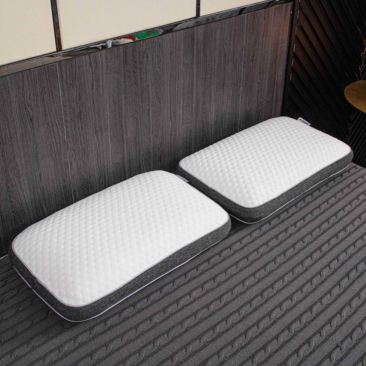 Ortopedisk minnesskumkudde – Ultimat stöd för smärtfri sömn Carvallo