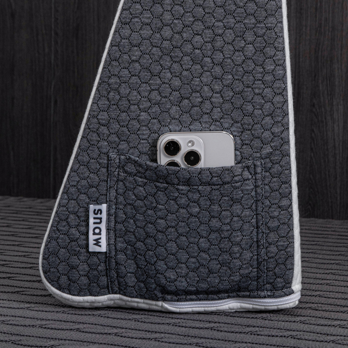 Deluxe Lutande Reflux Kuddstöd med Memory Foam Carvallo