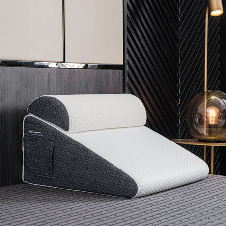 Deluxe Lutande Reflux Kuddstöd med Memory Foam Carvallo