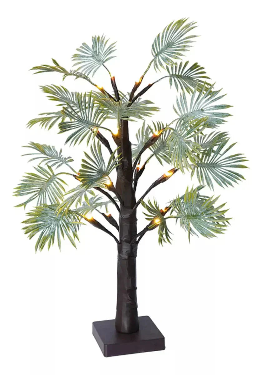 Tropiska palmblad LED-lampor Carvallo