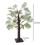 PalmSparkle Lights - Jul LED Palm Dekoration Ljus Carvallo