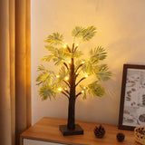 Tropiska palmblad LED-lampor Carvallo