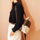 Nuvanié Lyx Dams Rucksack | Handgjord av Veganläder | Mångsidig & Stilren | I 4 Färger Carvallo