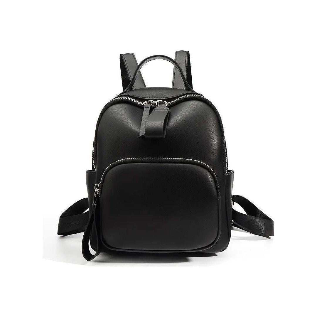 Nuvanié Lyx Dams Rucksack | Handgjord av Veganläder | Mångsidig & Stilren | I 4 Färger Carvallo