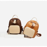 Nuvanié Lyx Dams Rucksack | Handgjord av Veganläder | Mångsidig & Stilren | I 4 Färger Carvallo