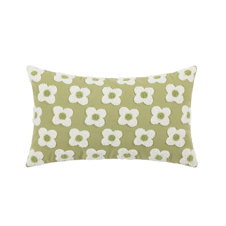 WhimsiCharm - Broderat kuddfodral med blommande tusensköna MILA Sverige