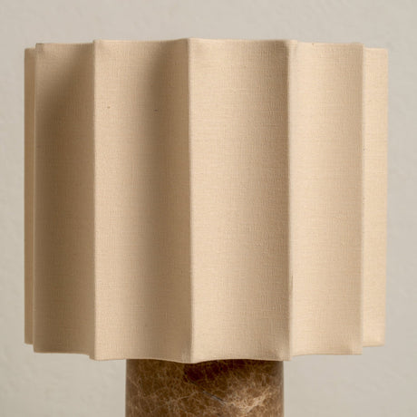 Dalli Trådlampa | Touch Dimming | Spansk Denari Marmor | Bärbar Sängbord | Brick by Brick Carvallo