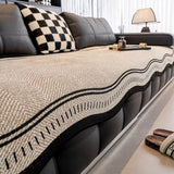 Modern Wave Antislip Sofföverdrag Carvallo