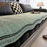 Modern Wave Antislip Sofföverdrag Carvallo