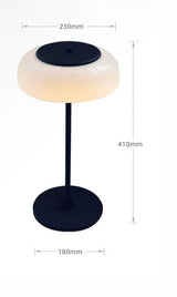 LumiGlow – Postmodern LED Bordspegel med Glaslock för Stilfull Belysning Carvallo