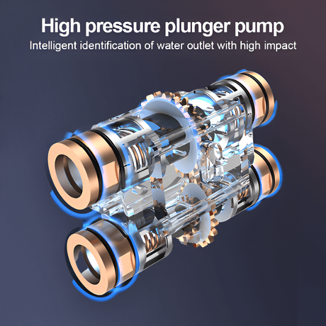 Trådlös bärbar högtrycks sprayvattenpistolsats Carvallo