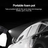 Trådlös bärbar högtrycks sprayvattenpistolsats Carvallo