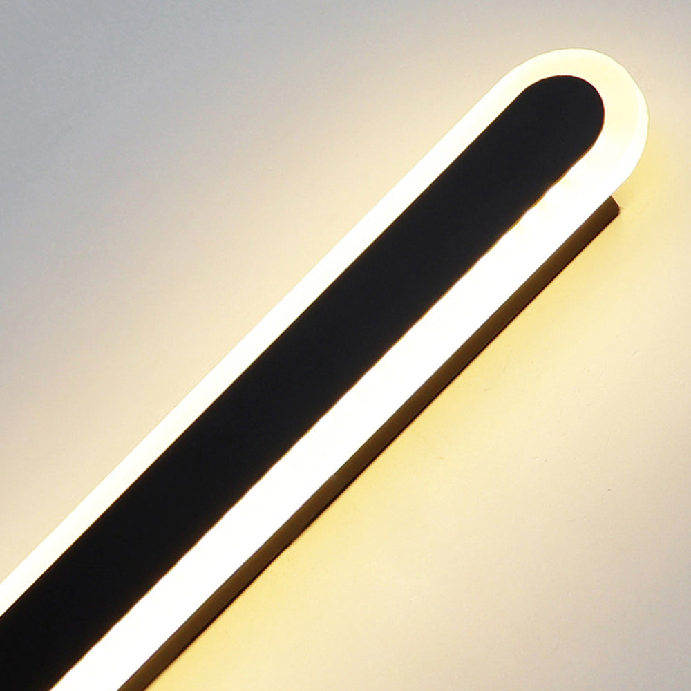 Utomhusvägglampa Modern Svart Vattentät Lampa Carvallo