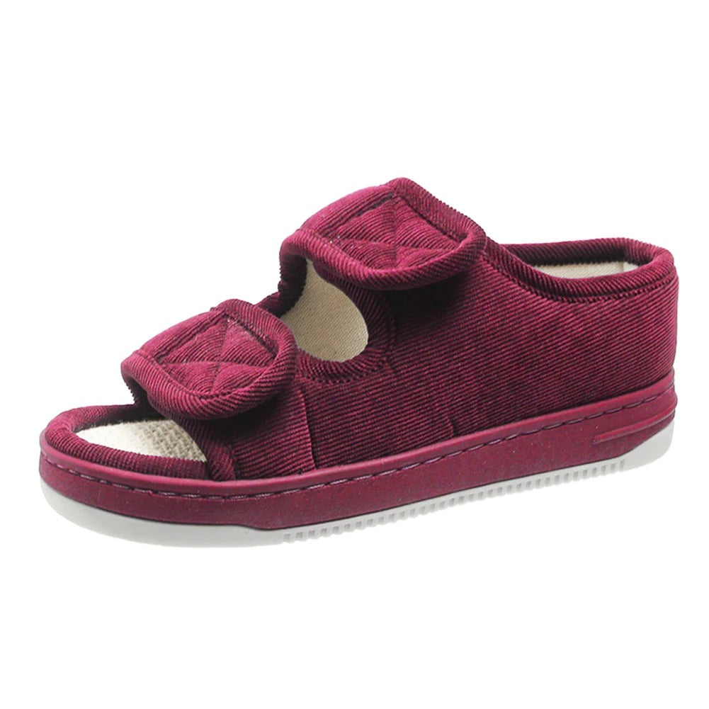 Diabetessandaler för svullna fötter-Hemnix-Röd-36-37-Hemnix