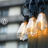 GlowFest String Lights - Varm och Mysig Vattentät Trädgårbelysning Carvallo